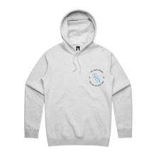 Load image into Gallery viewer, TSA Hoodie - White Marle/Blue