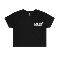 Load image into Gallery viewer, Staple Cropped Tee - Black
