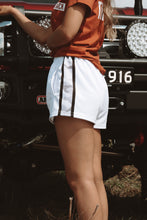 Load image into Gallery viewer, Footy Shorts with pockets - White/Snow Camo
