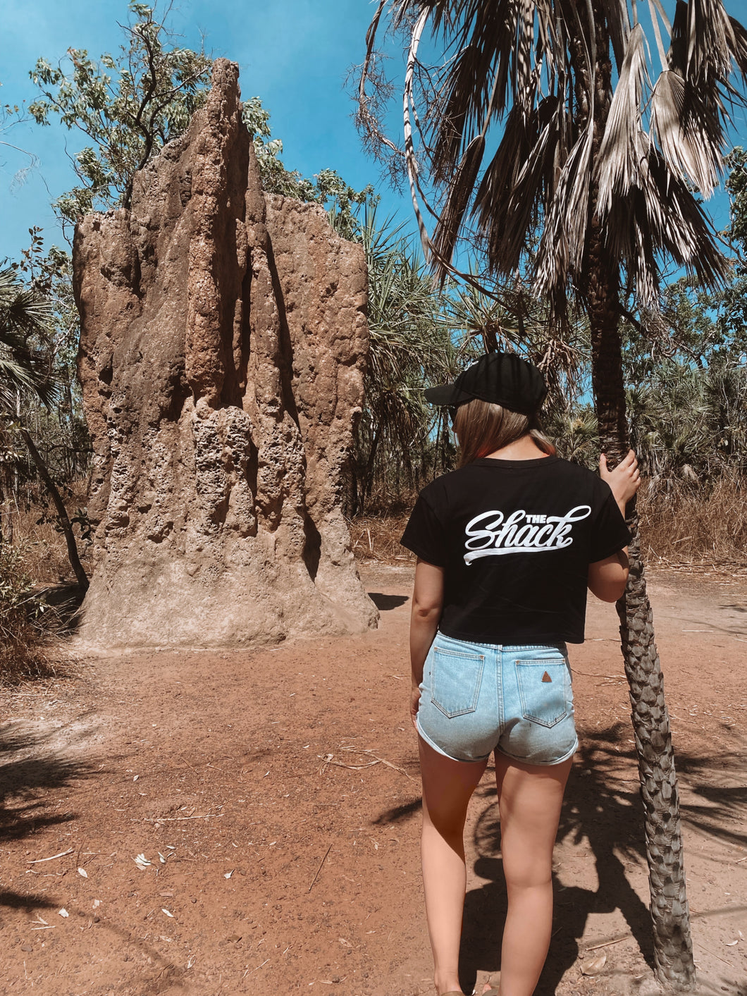 Staple Cropped Tee - Black