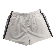 Load image into Gallery viewer, Footy Shorts with pockets - White/Snow Camo
